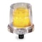 Federal Signal Strobe Light, Amber, LED, 120 to 240V AC, 60 FPM, 5 1/2 in Dia., (F) 1/2 in NPT 225XL-120-240A - alternate 1