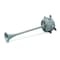 Federal Signal Resonating Horn, Horn, Continuous, 120V AC, 105 dB, Cast Aluminum, Gray, Pivot/Swivel Mount 55-120-1 - alternate 1
