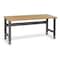 Tennsco Bolted Workbenches, Butcher Block, 72" W, 33-3/4" Height, 3600 lb., Straight WBA-1-3072W - alternate 1