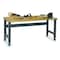 Tennsco Bolted Workbenches, Butcher Block, 72" W, 33-3/4" Height, 3600 lb., Straight WBA-1-3672W - alternate 1