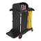 Rubbermaid Commercial 22"W 7.25 cu. ft. Janitor Cleaning Cart FG9T7500BLA - alternate 3