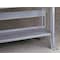 Tennsco Lower Shelf, 96 W x 14 D x 1 in. H, Gray S-96 - alternate 1