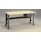 Tennsco Work Bench with Plastic Top and Flared Legs, Laminate, 60" W, 33-1/2" Height, 1200 lb., Flared WB-1-3060P - alternate 5