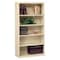Tennsco 5-Shelf Stationary Bookcase, 66"x34-1/2" Champ/Putty B-66CP - alternate 2