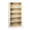 Tennsco 5-Shelf Stationary Bookcase, 66"x34-1/2" Champ/Putty B-66CP - alternate 1
