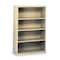 Tennsco 4-Shelf Stationary Bookcase, 52"x34-1/2" Champ/Putty B-53CP - alternate 1