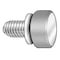 Zoro Select Thumb Screw, No. 4-40 Thread Size, Plain 18-8 Stainless Steel, 1/8 in Head Ht, 3/8 in Lg, 5 PK WFTSSS00 - alternate 1