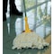 Rubbermaid Commercial 5 in String Wet Mop, 28 oz Dry Wt, Side Gate Connection, Looped-End, White, Cotton FGT25600WH00 - alternate 3