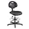Bevco Polyurethane Task Chair, 21" to 31", No Arms, Black 7500-BLK - alternate 1