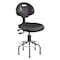 Bevco Polyurethane Task Chair, 24" to 29", No Arms, Black 7601-BLK - alternate 1