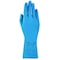 Ansell Alphatec Chemical Resistant Gloves, Fish Scale, 12 in Length, 17 mil Thickness, M, 8), Blue, 1 Pair 88-356 - alternate 1