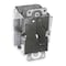 Raco Electrical Box, 12.5 cu in, Switch Box Type, 1 Gang, Steel, Rectangular Shape 509 - alternate 1