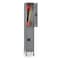 Tennsco Wardrobe Locker, 15 in W, 18 in D, 78 in H, (1) Wide, (2) Tier, Gray DTK-151836-1MG - alternate 1