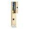 Tennsco Wardrobe Locker, 12 in W, 18 in D, 78 in H, (1) Wide, (2) Tier, Sand DTK-121836-1SD - alternate 1