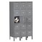 Tennsco Box Locker, 36 in W, 15 in D, 66 in H, (3) Wide, (5) Tier, Gray BS5-121512-3MG - alternate 3