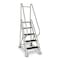 Cotterman 75 in H Steel Rolling Ladder, 5 Steps, 450 lb Load Capacity ST-501 A2 C1 P5 - alternate 1