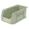 Akro-Mils Hang & Stack Storage Bin, Plastic, Stone, 5 in H, 5 1/2 in W, 14 3/4 in L 30234STONE - alternate 1