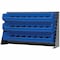 Akro-Mils Hang & Stack Storage Bin, Plastic, Blue, 6 in H, 33 in W, 8 5/8 in L 30320BLUE - alternate 6