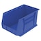 Akro-Mils Hang & Stack Storage Bin, Plastic, Yellow, 10 in H, 11 in W, 18 in L 30260YELLO - alternate 3