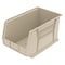 Akro-Mils Hang & Stack Storage Bin, Plastic, Beige, 10 in H, 11 in W, 18 in L 30260STONE - alternate 1