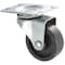 Zoro Select Swivel Plate Caster, Poly, 2 in., 100 lb., D 1UHP6 - alternate 1
