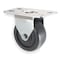 Zoro Select Rigid Plat Castr, Polyolfin, 3 in, 210 lb, A 1UKT7 - alternate 1
