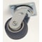 Zoro Select Swivel Plate Caster, Therm Rubber, 4 in, 350 lb 1ULH9 - alternate 1