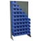 Akro-Mils Steel Louvered Floor Rack, 13 1/2 in D x 66 in H x 36 in W, Gray 30661 - alternate 2