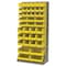 Akro-Mils Steel Louvered Floor Rack, 17 in D x 75 in H x 36 in W, Gray 30651 - alternate 3