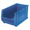 Quantum Storage Systems Storage Bin, Polypropylene/Polyethylene, Blue, 15 in H, 16 1/2 in W, 29 7/8 in L QUS976BL - alternate 1