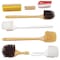 Tough Guy 2 1/2 in W Scrub Brush, Stiff, 6 7/10 in L Handle, 6 7/10 in L Brush, White, Plastic 1VAD8 - alternate 2