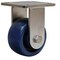 Hamilton Plte Caster, Rgd, Poly, 4 in., 750 lb., Blu R-WHS-4UYSB - alternate 1