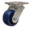 Hamilton Plate Caster, Swivel, Poly, 4 in., 750 lb., Blu S-WHS-4UYSB - alternate 1
