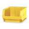 Quantum Storage Systems Storage Bin, Polyethylene, Yellow, 7 7/8 in H, 12 3/8 in W, 19 3/4 in L QMS532YL - alternate 1