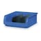 Quantum Storage Systems Storage Bin, Polyethylene, Blue, 5 7/8 in H, 12 3/8 in W, 19 3/4 in L QMS531BL - alternate 1