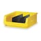 Quantum Storage Systems Storage Bin, Polyethylene, Yellow, 5 7/8 in H, 12 3/8 in W, 19 3/4 in L QMS531YL - alternate 1