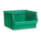 Quantum Storage Systems Storage Bin, Polyethylene, Green, 11 7/8 in H, 18 3/8 in W, 29 in L QMS743GN - alternate 1