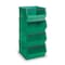 Quantum Storage Systems Storage Bin, Polyethylene, Green, 11 7/8 in H, 18 3/8 in W, 29 in L QMS743GN - alternate 2