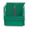 Quantum Storage Systems Storage Bin, Polyethylene, Green, 11 7/8 in H, 12 3/8 in W, 19 3/4 in L QMS533GN - alternate 1