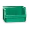 Quantum Storage Systems Storage Bin, Polyethylene, Green, 11 7/8 in H, 18 3/8 in W, 19 3/4 in L QMS543GN - alternate 1