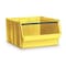 Quantum Storage Systems Storage Bin, Polyethylene, Yellow, 11 7/8 in H, 18 3/8 in W, 29 in L QMS743YL - alternate 1