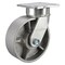 Zoro Select Kingpinless Swivel Caster, Ductile Iron, 10in, 4100lb P27S-D100R-16 - alternate 1