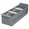 Zoro Select Drawer Storage Bin, Steel, Gray, 4 1/2 in H, 5 1/2 in W, 11 in L BX-512 - alternate 2
