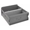 Zoro Select Drawer Bin, Steel, Gray, 4 9/16 in H, 11 1/8 in W, 11 in L BX-1112 - alternate 1