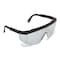 Condor Maddog III, Safety Glasses, Anti-Scratch, Clear Lens, Black Frame, Half-Frame 1VT99 - alternate 3