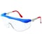 Condor Spirit, Safety Glasses, Anti-Scratch, Clear Lens, Blue Frame, Half-Frame 1VW25 - alternate 1