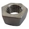 Zoro Select Hex Nut, 3/8"-16, 18-8 Stainless Steel, Not Graded, Plain, 21/64 in Ht, 100 PK U51080.037.0001 - alternate 1