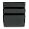 Officemate Wall Pocket, Letter, Black, 7 In H, PK3 21422 - alternate 1