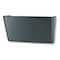 Officemate Wall Pocket, Letter, 7Hx13W, Black 21432 - alternate 1