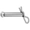 Zoro Select Standard Clevis Pin, 1/2 Dia, 2-17/64 in Usable Lg, Steel, 5 PK WWGCLPZBP074 - alternate 1